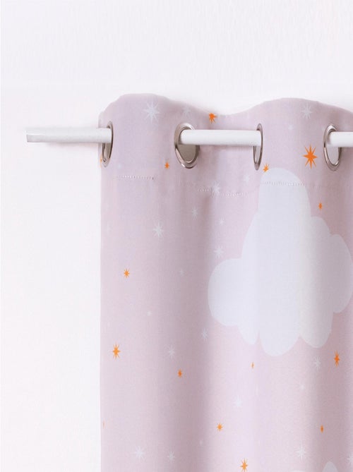 Rideau occultant motif château pour enfant - Kiabi