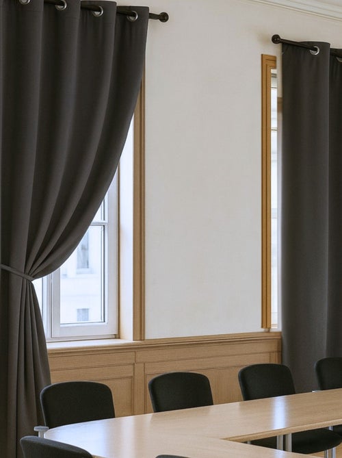 Rideau occultant Non Feu M1 - Kiabi