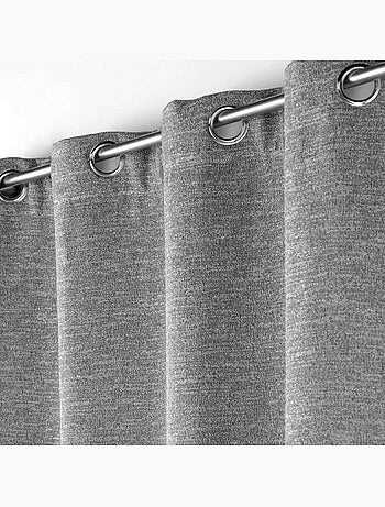 Rideau occultant occultant jacquard Dusky