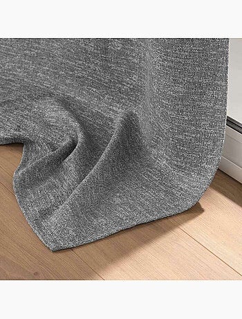 Rideau occultant occultant jacquard Dusky