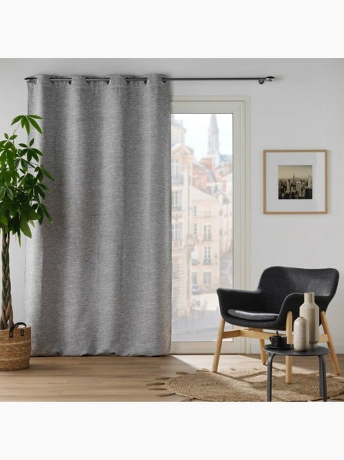 Rideau occultant occultant jacquard Dusky - Kiabi