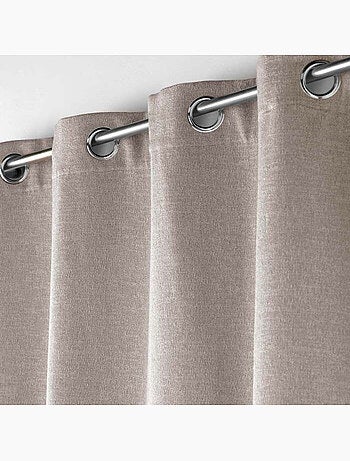 Rideau occultant occultant jacquard Dusky