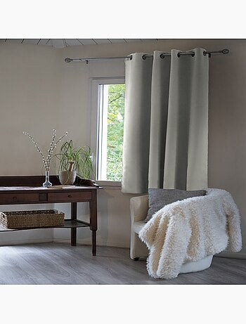 Rideau Occultant Polyester Anthracite