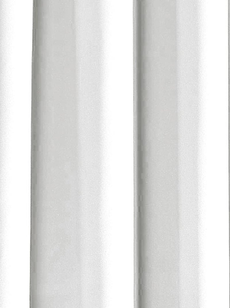 Rideau occultant pour chambre et salon Blanc - Kiabi