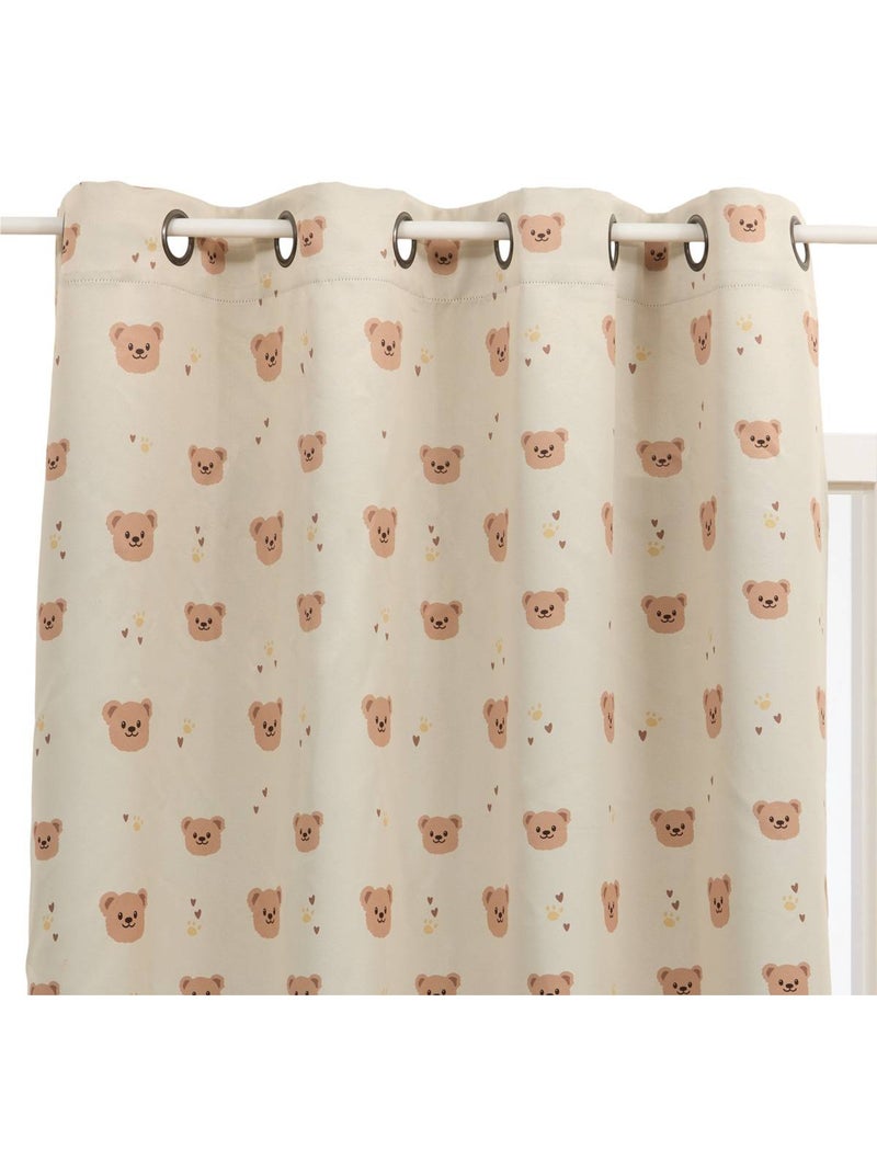 Rideau occultant pour enfant billie Beige - Kiabi
