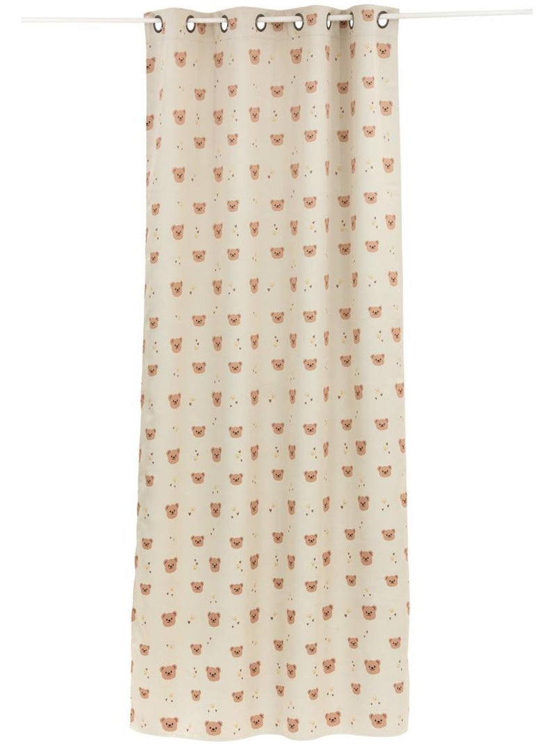 Rideau occultant pour enfant billie Beige - Kiabi