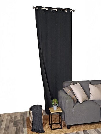 Rideau Occultant Thermique - Prêt à poser satiné.