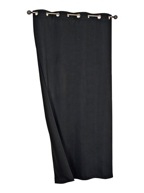 Rideau Occultant Thermique - Prêt à poser satiné. - Kiabi