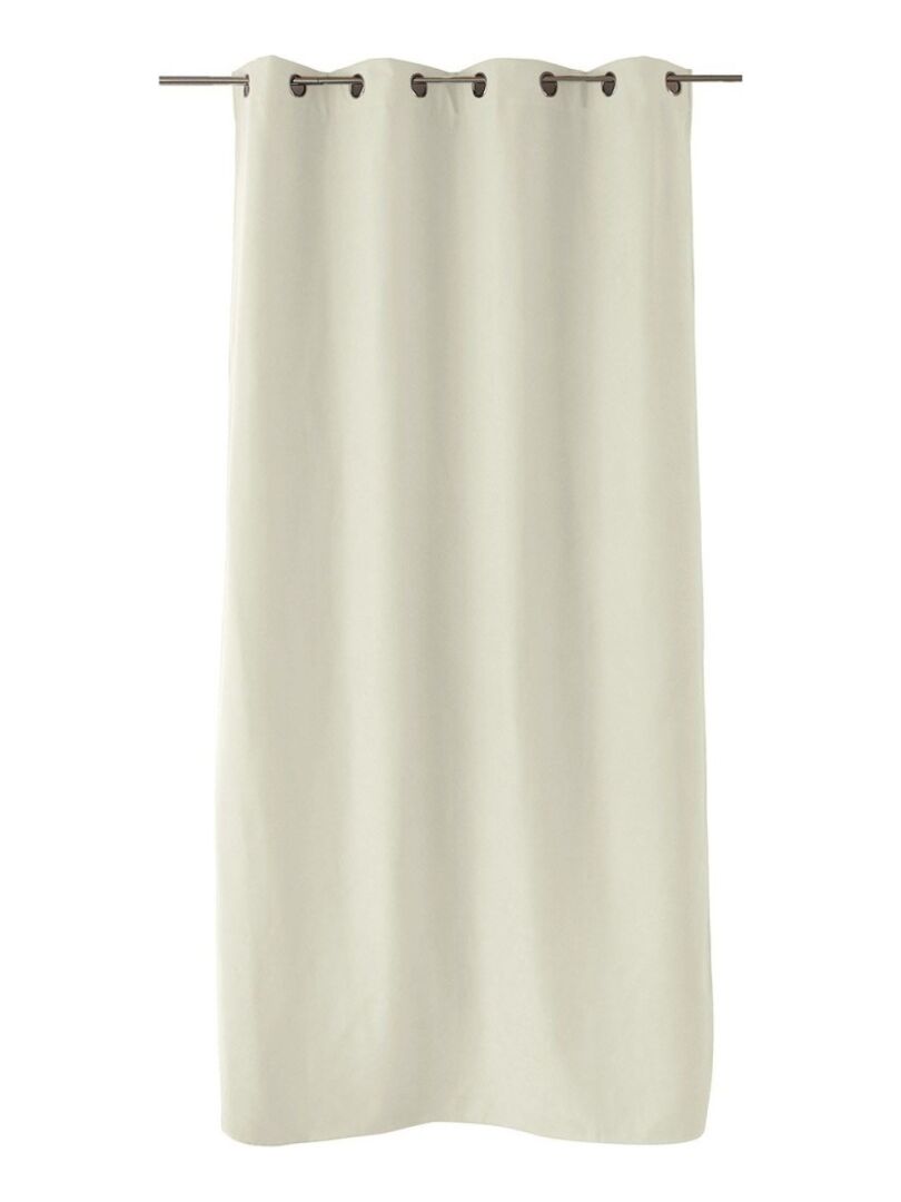 Rideau occultant thermique 135x240 Nordica écru Blanc - Kiabi