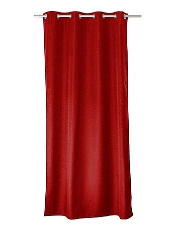 Rideau occultant thermique 140x240 Guimauve rouge