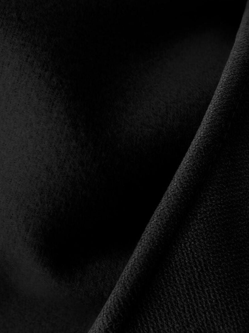 Rideau occultant thermique 140x240 Nordica noir Noir - Kiabi