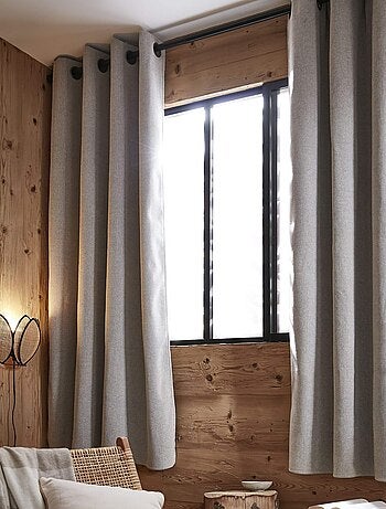 Rideau occultant thermique à œillets - Terre de Nuit