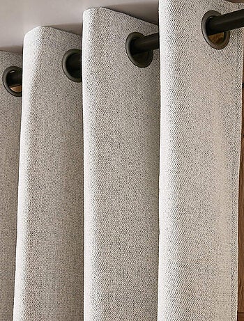 Rideau occultant thermique à œillets - Terre de Nuit