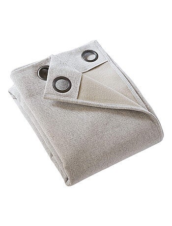 Rideau occultant thermique à œillets - Terre de Nuit