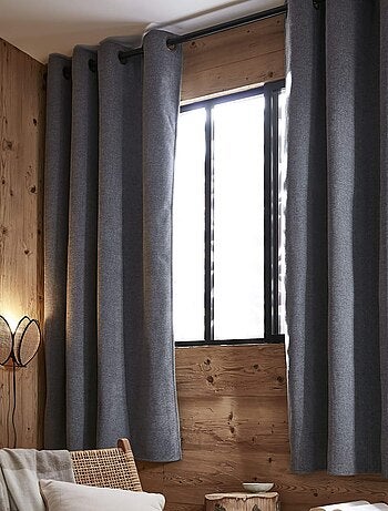 Rideau occultant thermique à œillets - Terre de Nuit