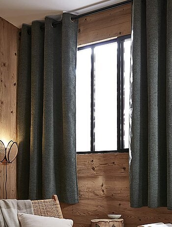 Rideau occultant thermique à œillets - Terre de Nuit