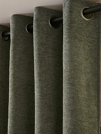 Rideau occultant thermique à œillets - Terre de Nuit