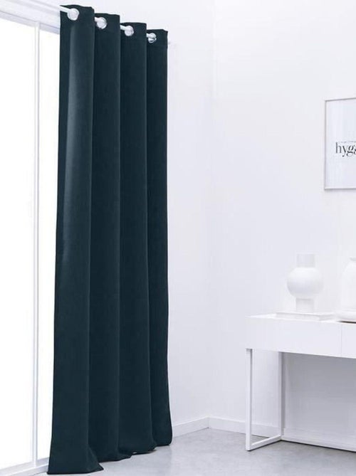 Rideau Occultant Uni - 140 x 240 cm - Paon - TODAY - Kiabi