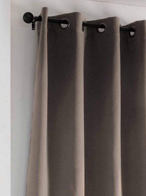 Rideau occultant uni 210gr/m2 - Kiabi
