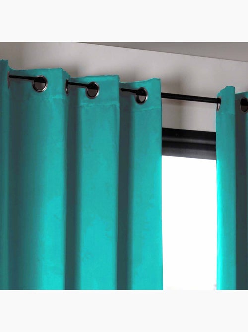 Rideau occultant uni 210gr/m2 - Kiabi