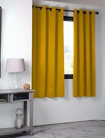 Rideau occultant uni 210gr/m2