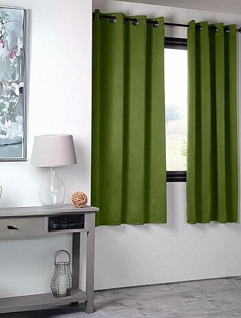 Rideau occultant uni 210gr/m2