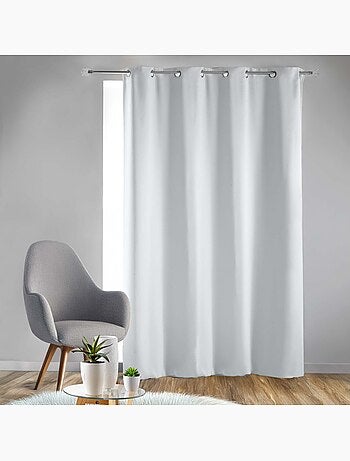 Rideau Occultant à Œillets - Uni - Occult