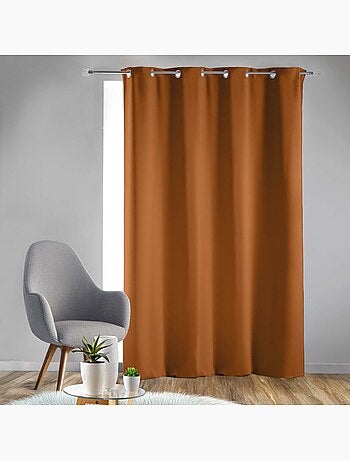 Rideau Occultant à Œillets - Uni - Occult