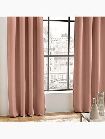 Rideau Occultant à Œillets - Uni - Occult