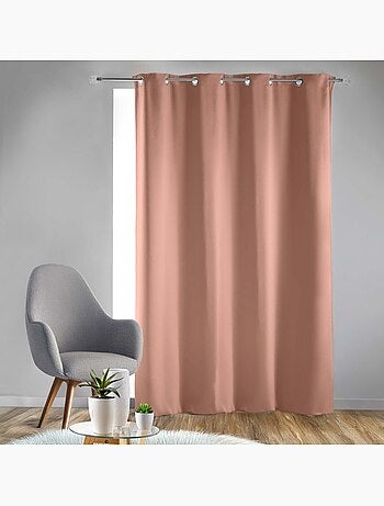 Rideau Occultant à Œillets - Uni - Occult