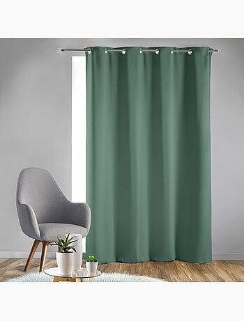 Rideau Occultant à Œillets - Uni - Occult