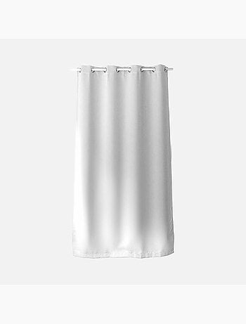 Rideau occultant uni avec 8 œillets