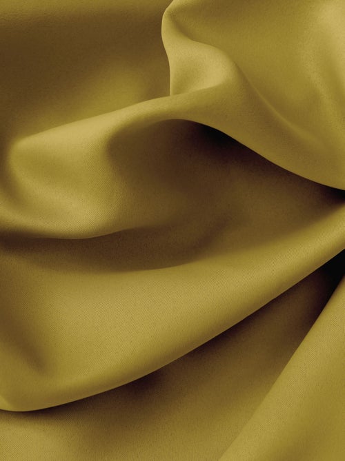 Rideau occultant uni avec 8 œillets - Kiabi