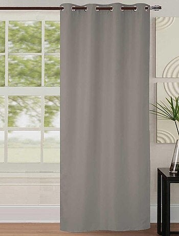Rideau occultant uni coloré