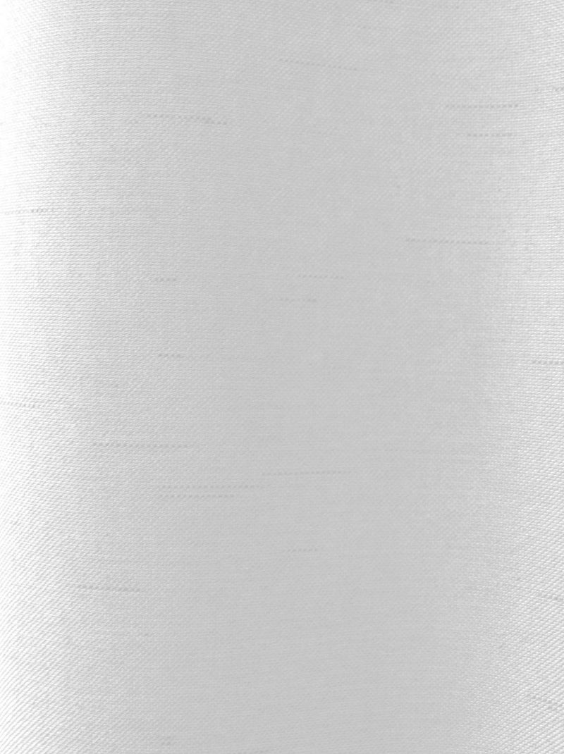 Rideau occultant uni et fileté Blanc - Kiabi