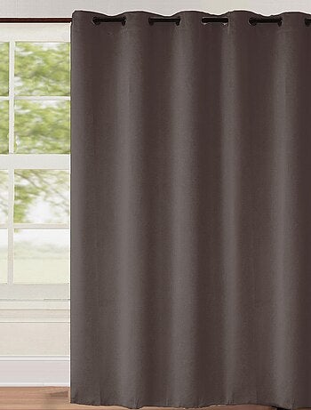 Rideau occultant uni grande largeur