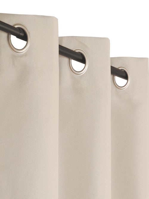 Rideau Occultant, uni sans couture - Prêt à Poser grande Hauteur. - Kiabi