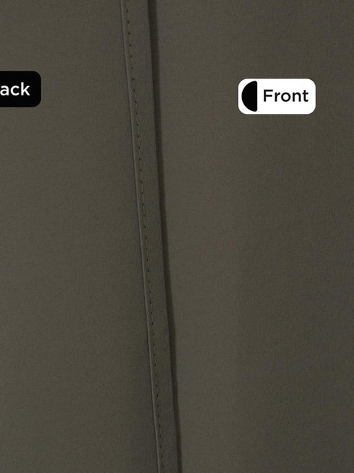 Rideau Occultant, uni sans couture - Prêt à Poser grande Hauteur. - Kiabi