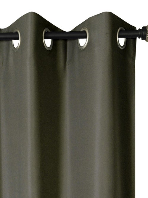 Rideau Occultant, uni sans couture - Prêt à Poser grande Hauteur. - Kiabi
