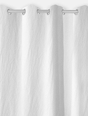 Rideau oeillets en coton lavé 135x250 cm SPIRIT, par Soleil d'Ocre