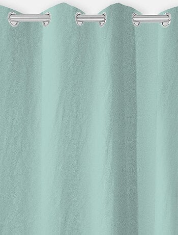 Rideau oeillets en coton lavé 135x250 cm SPIRIT, par Soleil d'Ocre