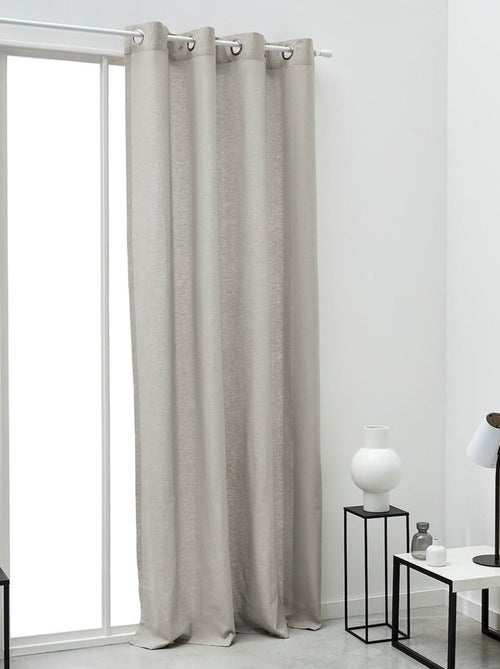Rideau oeillets 'ESSENTIAL PANAMA' 'TODAY' - Kiabi