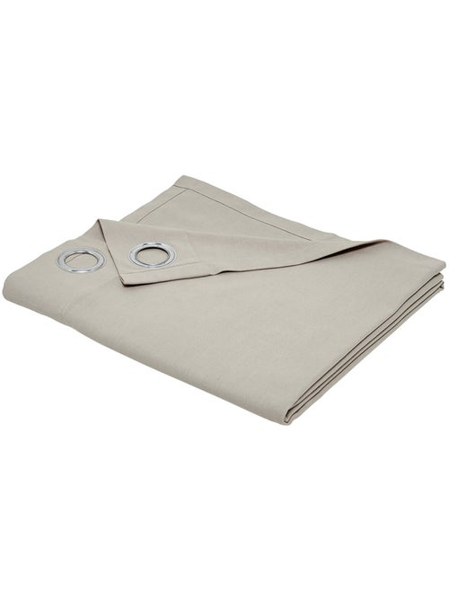 Rideau oeillets uni ESSENTIAL PANAMA - Kiabi