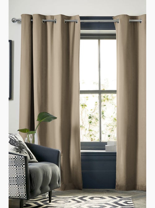 Rideau opacifiant thermique Inuits - Kiabi