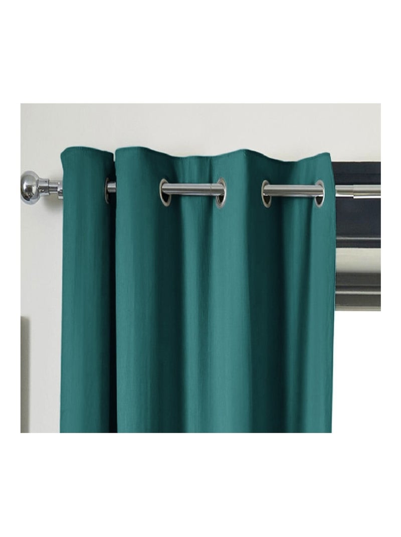 Rideau opacifiant thermique Inuits Bleu - Kiabi