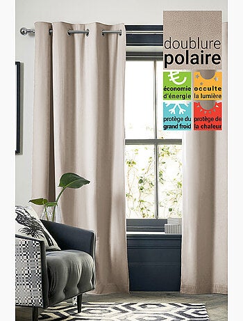 Rideau opacifiant thermique Inuits