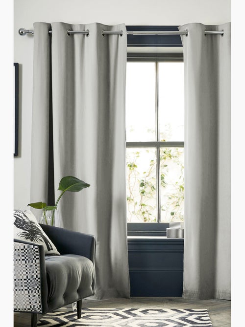 Rideau opacifiant thermique Inuits - Kiabi