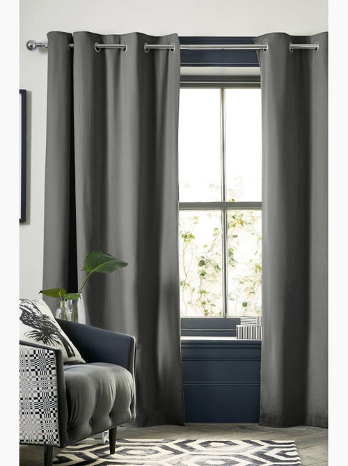 Rideau opacifiant thermique Inuits - Kiabi