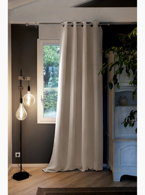 Rideau opacifiant thermique Inuits - Kiabi