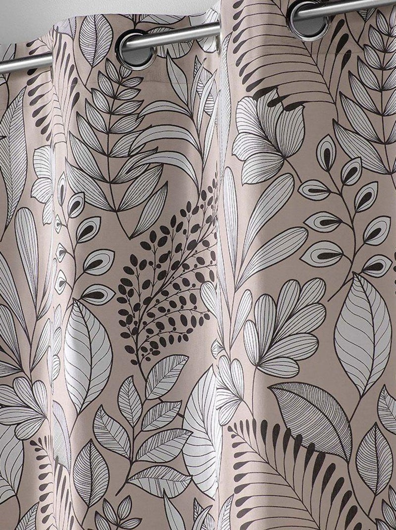 Rideau Panabel Beige clair - Kiabi